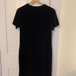 J. Crew Faux Velvet Dress